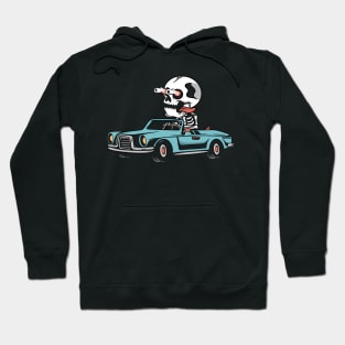 Car skull Hoodie